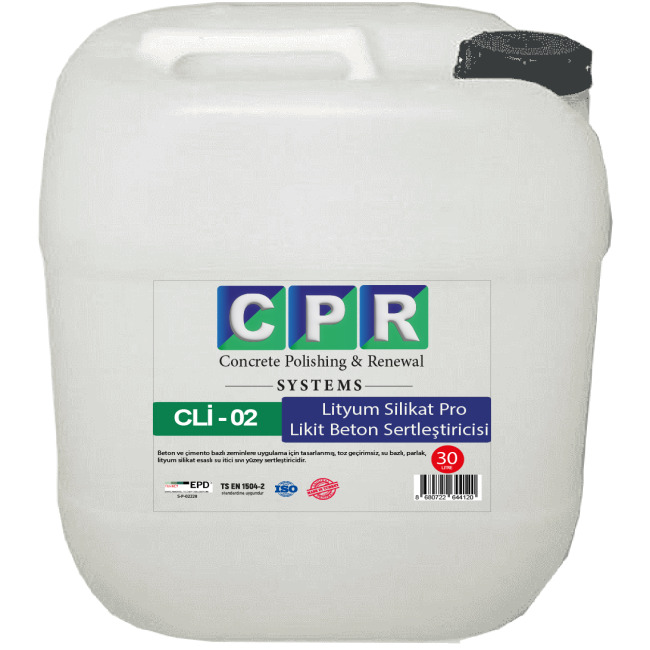 Beton Kimyasalı CPR CLİ-02 LİTYUM PRO - Beton Kimyasalları