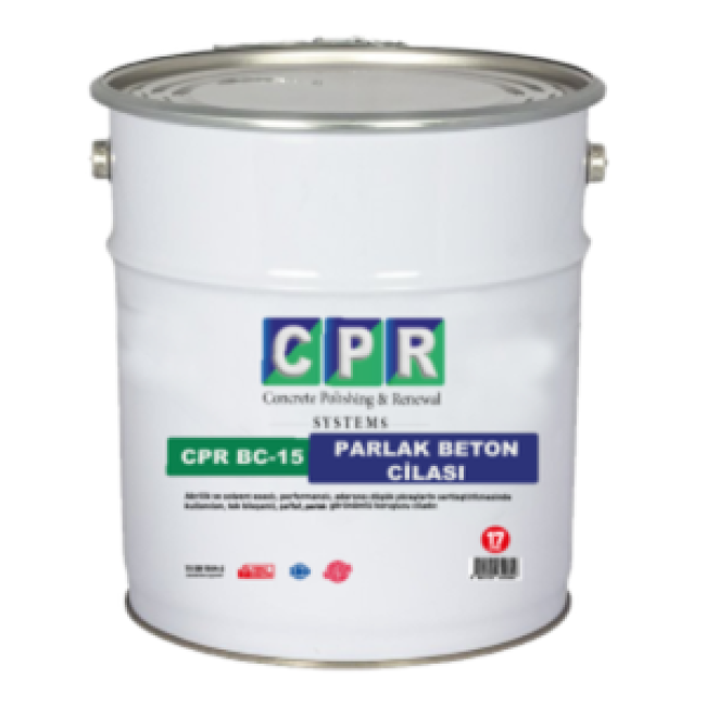 Parlak Beton Cilası CPR BC-15 - Beton Kimyasalları